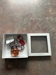 Antica Murrina Venezia Murano Glas Herz Anhänger Halskette. Valentinstag Geschenk Neu - Bild 1 von 7