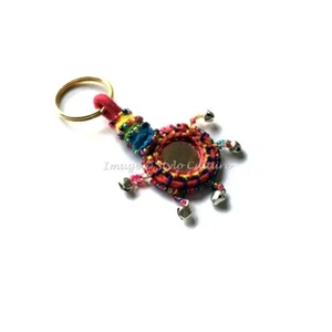 Indian Handmade Designer Keychain Womens Keyring Online Wholesale Lot - Picture 1 of 3