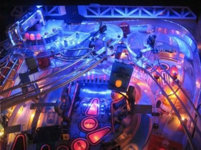 Funhouse, Fishtales, Shadow, Demolition Man Pinball Playfield Light mod BLUE  - Image 1 of 4