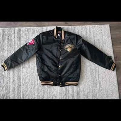 Rakuten New York Knicks NBA 75th Anniversary Starter Jacket - Size S - Image 1 of 3