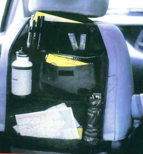 Organizador de bolsillos para asiento trasero de coche 22" L x 14 1/2" W Se fija a postes para reposacabezas Nuevo - Imagen 1 de 2
