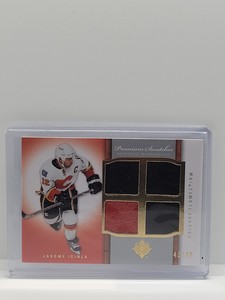 2007-08 Ultimate Collection Premium Swatches Jersey Jarome Iginla #42/50 PS-JI