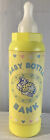 Vintage Ralphco Baby Bottle Bank With Slot On Nipple 1990 Yellow Original