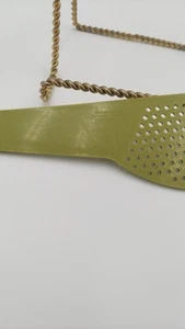 Vintage Strainer - Avocado Green - Kellogg's Tony the Tiger ESSO Promo - Picture 1 of 5