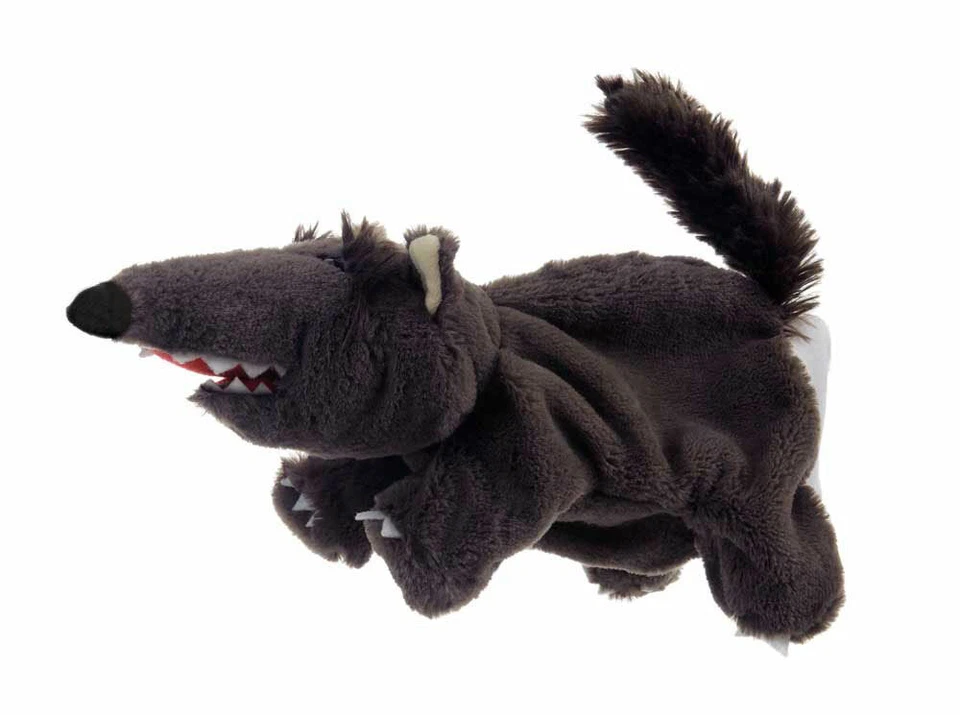 EGMONT TOYS Handpuppe Wolf schwarz, 30cm (mit Schwanz) - Bild 1 von 1