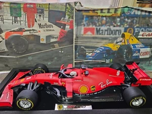 1/18 Looksmart Ferrari SF1000 Sebastian Vettel Barcelona test 2020 - Picture 1 of 13