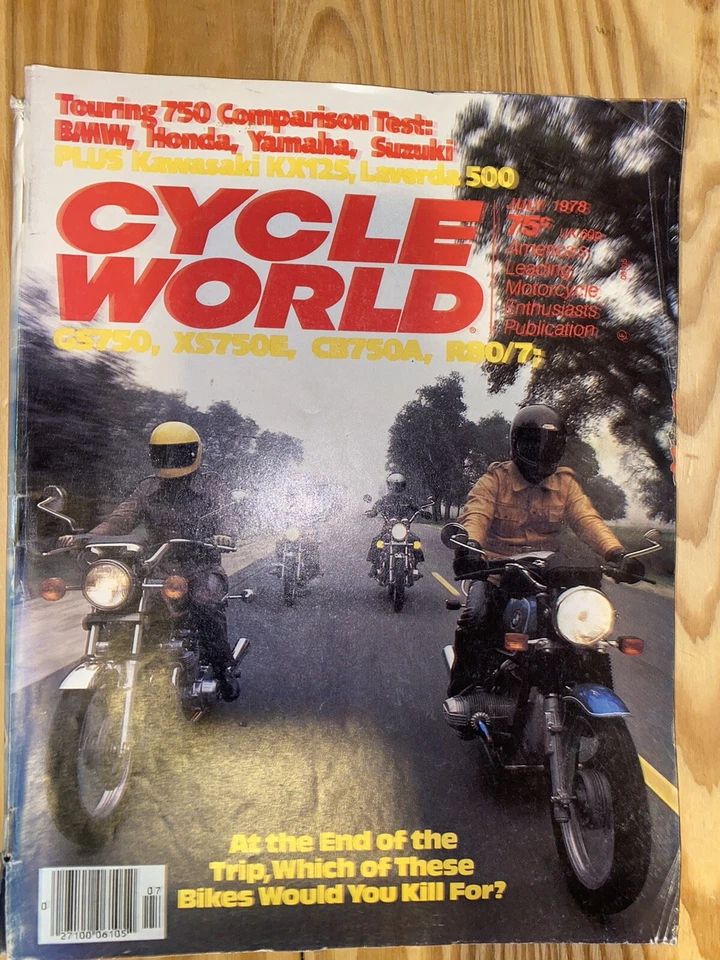 Cycle World Magazine July 1978 Bike You Would Kill For Motorcycle - Image 1 of 1