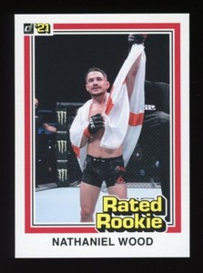 2021 Panini Instant UFC Nathaniel Wood Rated Rookie Retro /1320 #RR29