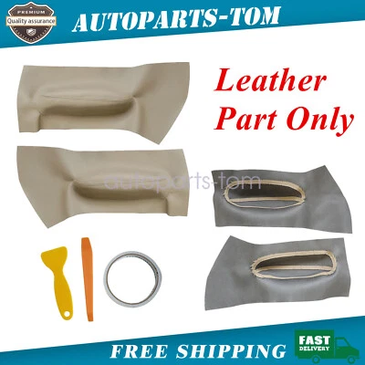 Tarjetas de inserción de panel de puerta cuero sintético beige 2006 aptas para Volkswagen Beetle Foto 1 de 4