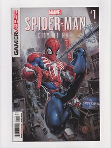 Spider-Man City at War #1 Gamerverse Clayton Crain Cover A NM 2019 Marvel  - Picture 1 of 2