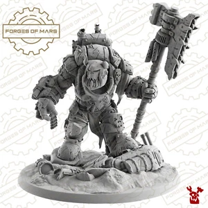 Space Orks - Dakka Clan - Bull Warboss - Bild 1 von 2