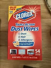 Triple Action Dust Wipes White 7 1/2 54/Box