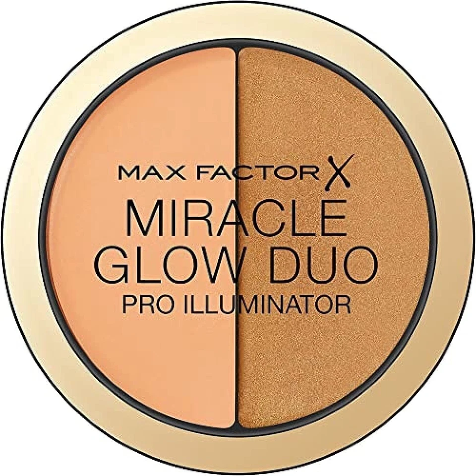 Max Factor Miracle Glow Duo Pro Illuminator Compact 11g Deep #30 - Image 1 of 1