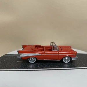 Johnny Lightning Super Tri-Chevy 1957 Chevy Bel Air Convertible Red 1:64 NM - Picture 1 of 13