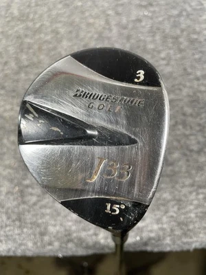 Club de Golf Bridgestone J33 3 Madera 15° Fairway Aldila NV 75-S Eje Rígido Foto 1 de 4