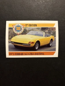 1971 Ferrari 365 GTB/4 Daytona Dream Cars 2nd Edition Trading Card RARE!! #67 - Foto 1 di 2