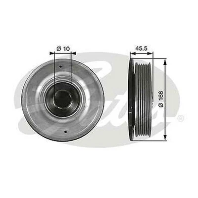 GATES TVD1041 Tendeurs + Poulies Nissan Interstar (x70)(2002->) 2,2 - 66kw 90cv - Photo 1/3
