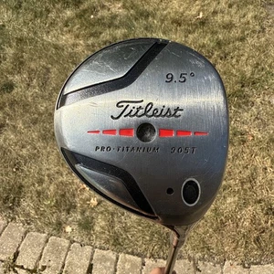 Titleist Pro Titanium 905T Driver 9.5 Degree Aldila NV 65 Stiff Shaft - Picture 1 of 11