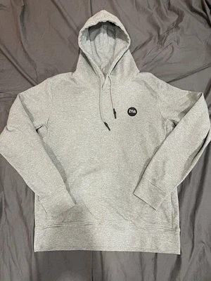 Zyia Active Men’s Gray Hooded Sweatshirt, Size Small - Image 1 of 4