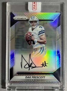 2016 Panini Prizm Dak Prescott Rookie Auto Silver Holo Panini Sealed Cowboys WOW - Picture 1 of 6