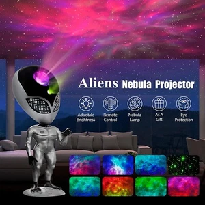 LED Galaxy Projector Starry Night Light Laser Star Sky Ocean Projection Lamp - Bild 1 von 12