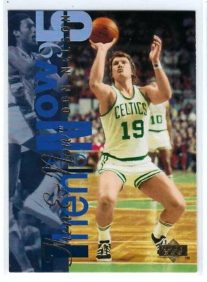 1994 Upper Deck Then & Now #158 - Don Nelson - HOF - Boston Celtics - Imagem 1 de 2