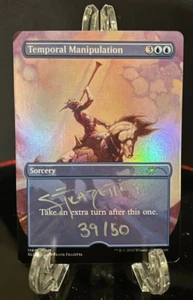 Temporal Manipulation Foil Borderless Secret Lair Artist Proof MTG AP NM - Bild 1 von 2
