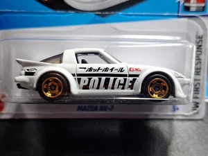2024 Hot Wheels Mazda RX-7 White 80/250 - Picture 1 of 2