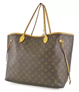 Authentic LOUIS VUITTON Neverfull GM Monogram Tote Bag Purse #59750 - Picture 1 of 14