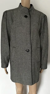 Women Size 14 Oversized Vintage Wool Jacket Australian Made Business Career Work - Picture 1 of 8