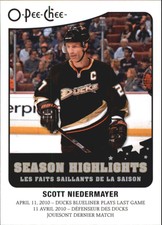 2010-11 O-Pee-Chee Hockey Season Highlights Inserts - You Choose