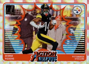 2024 Donruss - Action All-Pros #2 - George Pickens - Pittsburgh Steelers - Bild 1 von 2