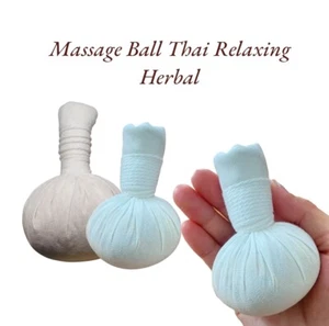 Natural Thai Handmade Massage Spa Herbal Compress Ball Relaxation & Aromatherapy - Picture 1 of 6