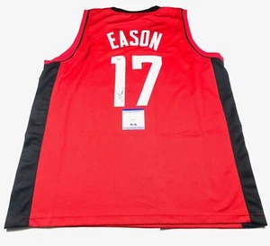 TARI EASON signed jersey PSA/DNA Houston Rockets Autographed - Picture 1 of 2
