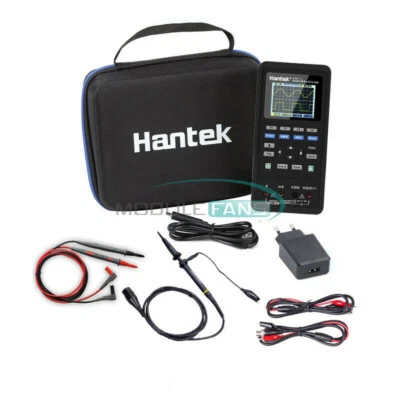 Hantek Handheld Oscilloscope 2D72 2CH 70MHz + Multimeter + 25M Signal Generator - Image 1 of 4