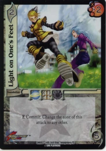 UFS CCG King Fighters 06 Light On One's Feet Foil Promo - Image 1 of 1