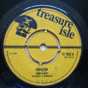 ANDY CAPP Popatop / RECO The Lion Speaks UK 7" Treasure Isle TI 7052 1969 - Picture 1 of 2