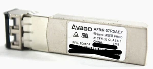 Avago AFBR-57R5AEZ 4.25GB Fiber Channel 850nm MMF SFP Transceiver Module - Picture 1 of 6
