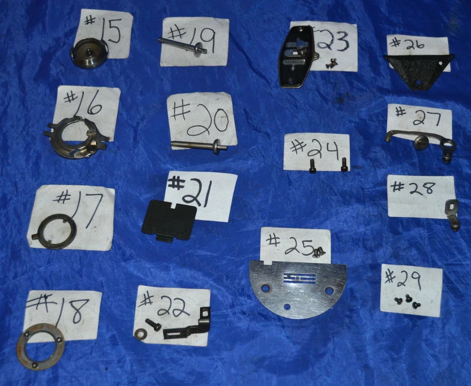 SEARS KENMORE 117.552 SEWING MACHINE USED PARTS PICK YOUR PARTS - Image 1 of 1