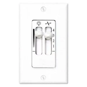 Progress Lighting P2630-30 4 Speed Ceiling Fan and Light Kit Wall Control - Picture 1 of 5