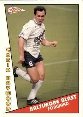 1991-92 Pacific - Chris Haywood #69 - Baltimore Blast MSL MISL Indoor Soccer - Image 1 of 2