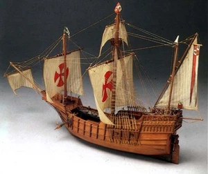Mantua Santa Maria 1:50 Scale Wood Kit - Flagship of the Columbus Fleet 1492 - Picture 1 of 10