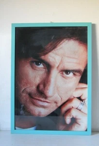 GRANDE FOTOGRAFIA / POSTER DI LUCIANO LIGABUE ANNI 80 - DA COLLEZIONE - Picture 1 of 5