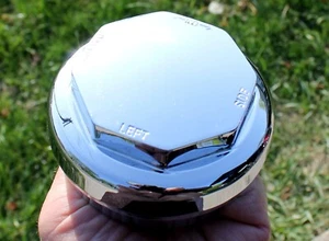 NEW! Dayton Wire Wheels Custom Chrome Wheel Center Cap # 1660 "LEFT" Side - Picture 1 of 11