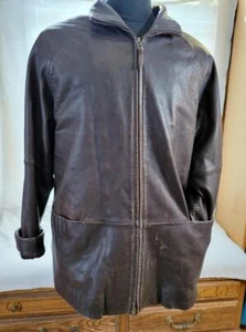 Vintage Couture by J Park Herren L Lammleder Bomberjacke - dunkelbraun- neuwertig LRG - Bild 1 von 1