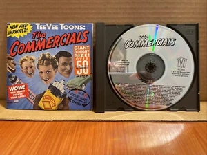 TEEVEE TOONS - THE COMMERCIALS CD! 50 DIFFERENT COMMERCIALS! 1989 TVT! NEAR MINT - Picture 1 of 10