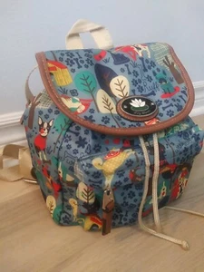 Lily Bloom Who Let The Dogs Out Small Backpack Eco Purse  J - Picture 1 of 11
