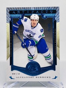 Alexandre Burrows 2015-16 Upper Deck Artifacts Blue Vancouver Canucks /85