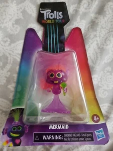 Dreamworks Trolls World Tour Mermaid Collectible Doll w/ Microphone Toy Figure - Picture 1 of 2