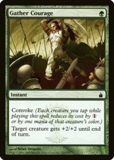 FOIL Gather Courage | MtG Magic Ravnica: City of Guilds | English | Near Mint